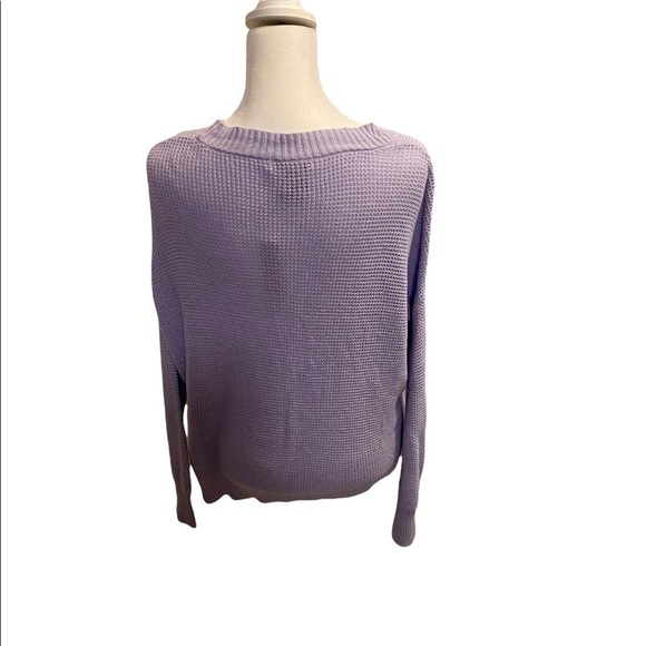 𝅺NWT Sweet Romeo Medium Lavender sweater - Picture 2 of 6